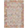 Machine Washable Indoor/Outdoor Xhevrie Pink Rug