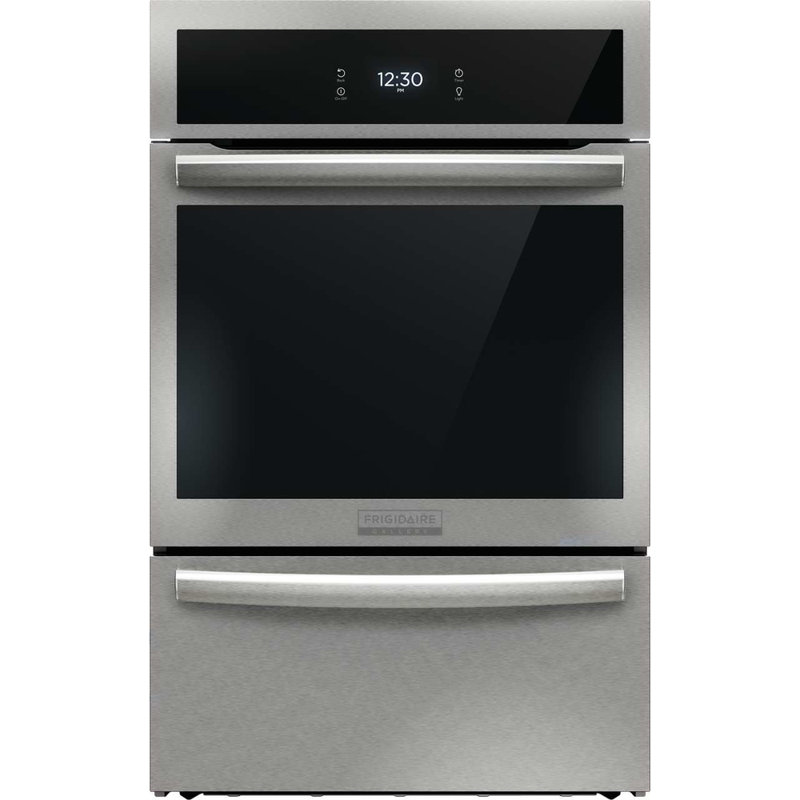 24" Stainless Steel Convection Gas Wall Oven with Self-Cleaning