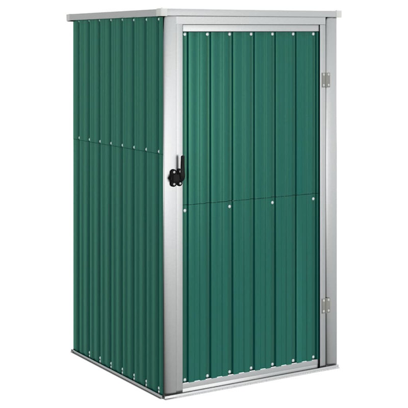 2.88 ft. W x 2.92 ft. D Steel Traditional Storage Shed, Green