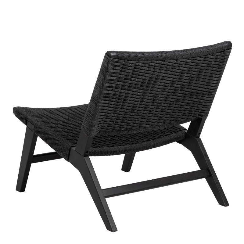 Littleton Upholstered Accent Chair, Black