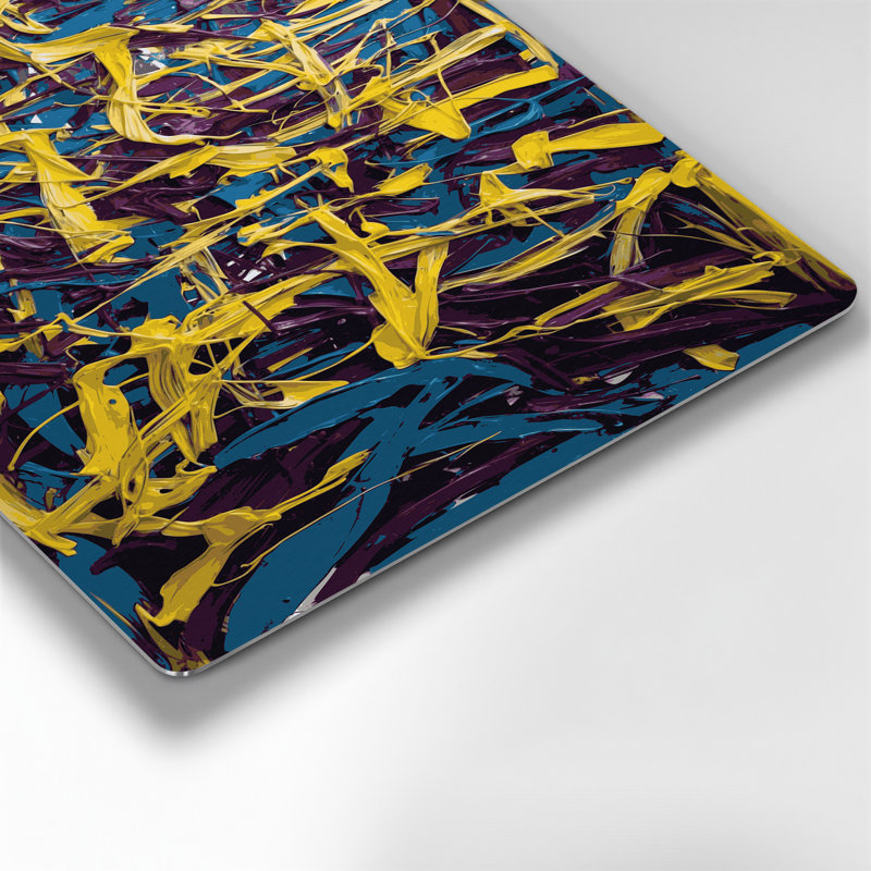 Neo Expressionism 83 Brown Metal Wall Art