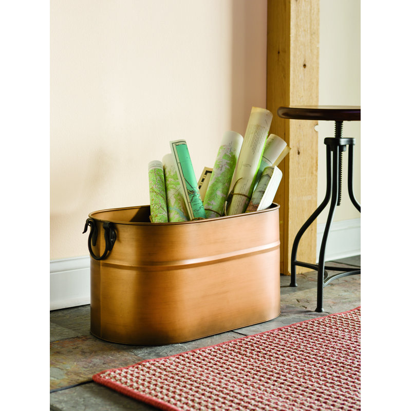 Abdulkadyr 12.75'' W Metal Log Rack