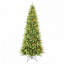 Arbre de Noël mince 5 pi avec 200 lumières DEL blanc chaud-2049449943-2049449946
