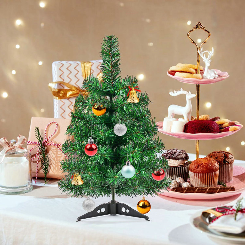 Arbre de Noël artificiel pour petit arbre de table 2 pi