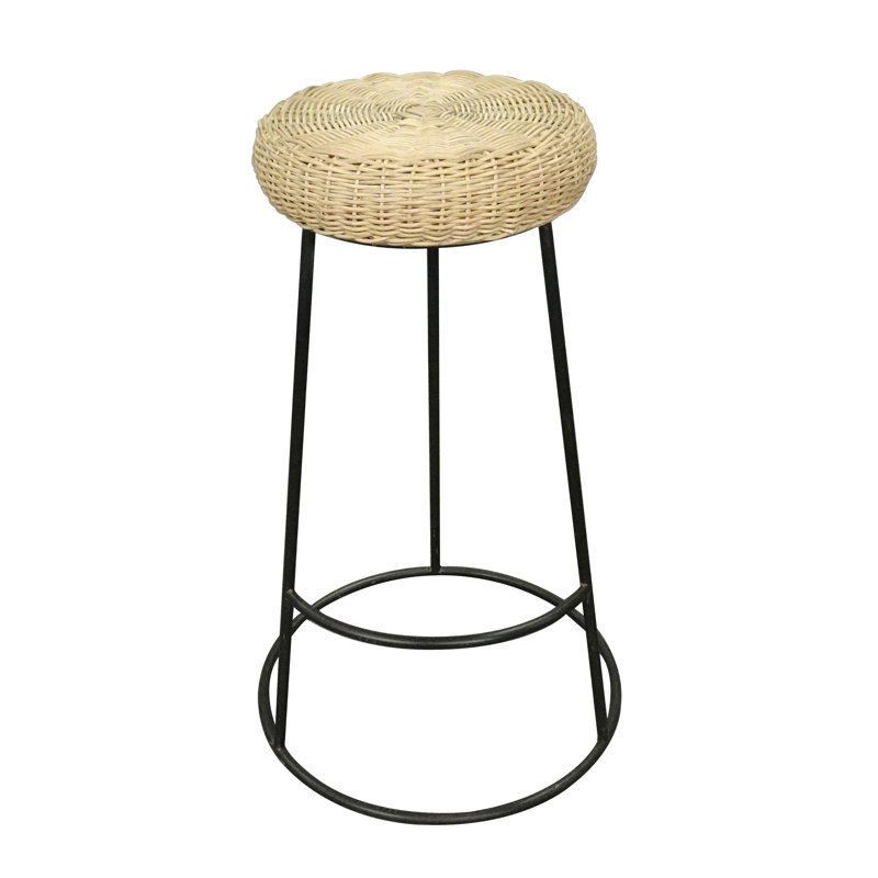 Gibsonburg Counter Stool with Metal Frame