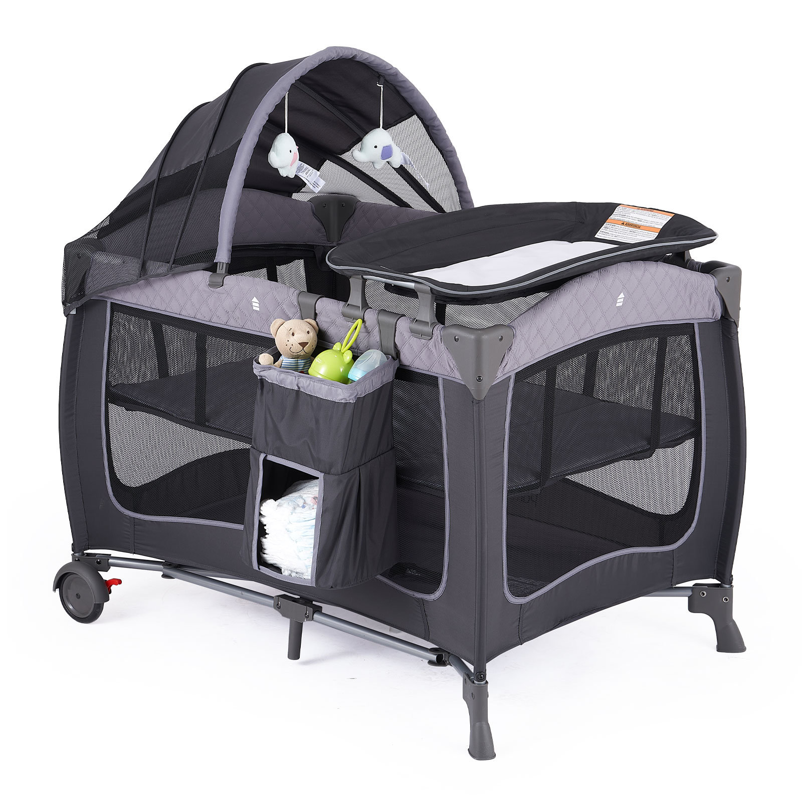 Graco folding outlet crib