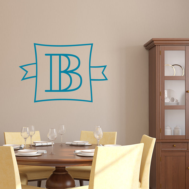 Adhésif décoratif bannière, Bleu sarcelle, Oui