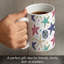 Verre à vin 15 oz. Tasse décorative en céramique