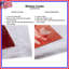 Rideaux de fenêtre abstraits de formes botaniques rouges obscurcissant et obscurcissant - 2 panneaux-988966410-988966408