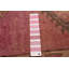 Tapis rose unique des années 1990 3 pi 8 po x 11 pi 1 po Jojo