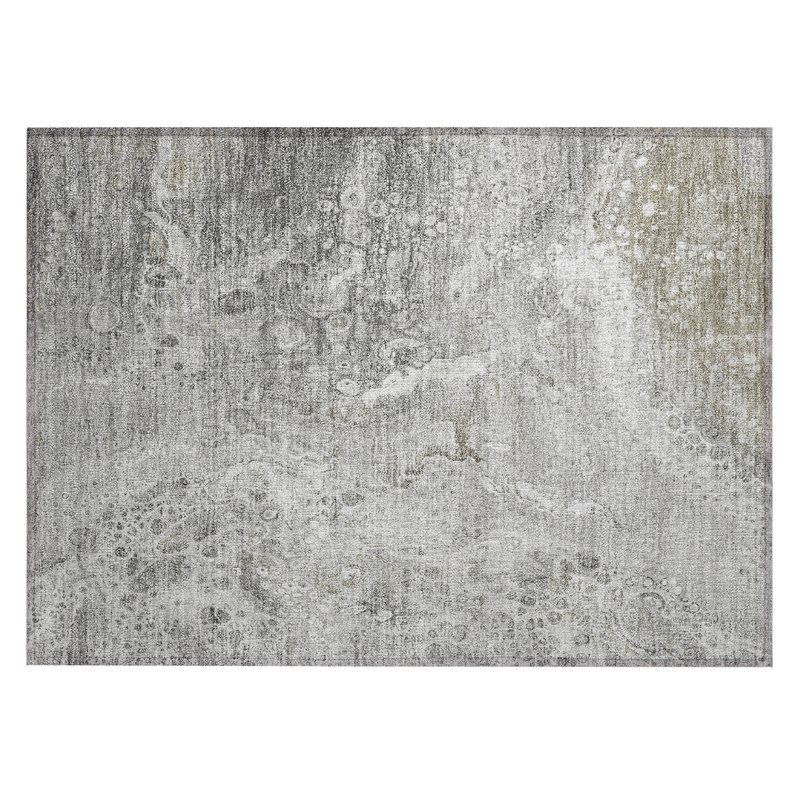 Tapis intérieur / extérieur Fayme, Rectangle 1 pi 8 po x 2 pi 6 po