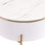 Table basse moderne avec 2 grands tiroirs de rangement Modern (31,5 po)