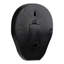 7" Lighted Black And Red Skull Halloween Decoration