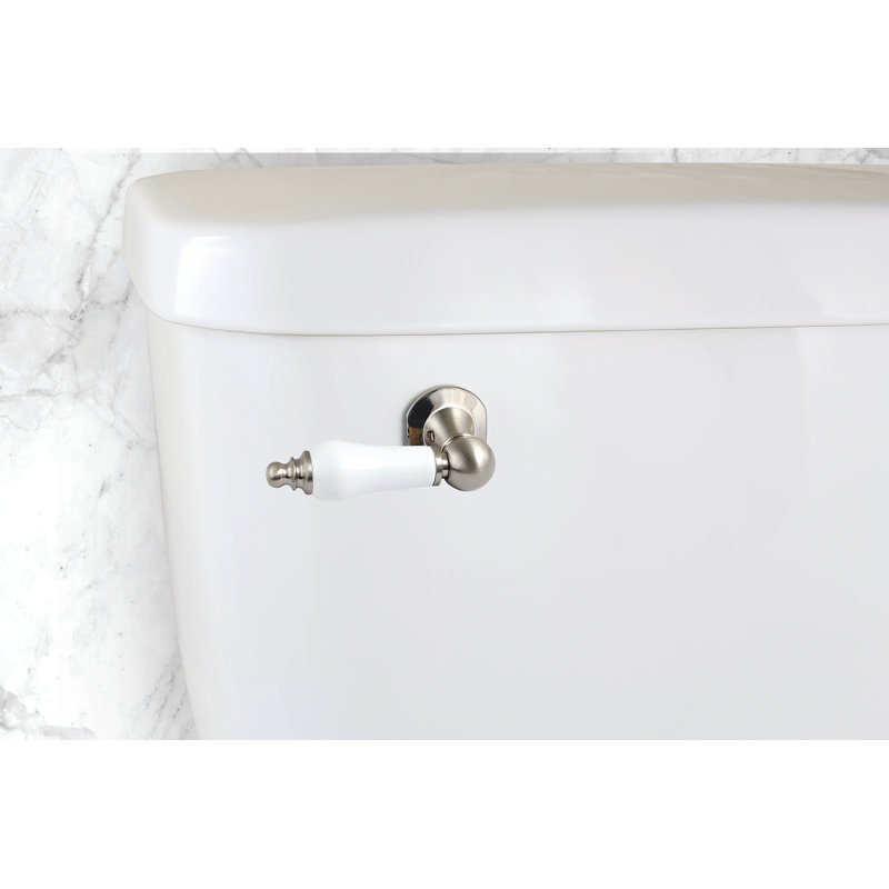 Levier de réservoir de toilette Kingston, Nickel brossé