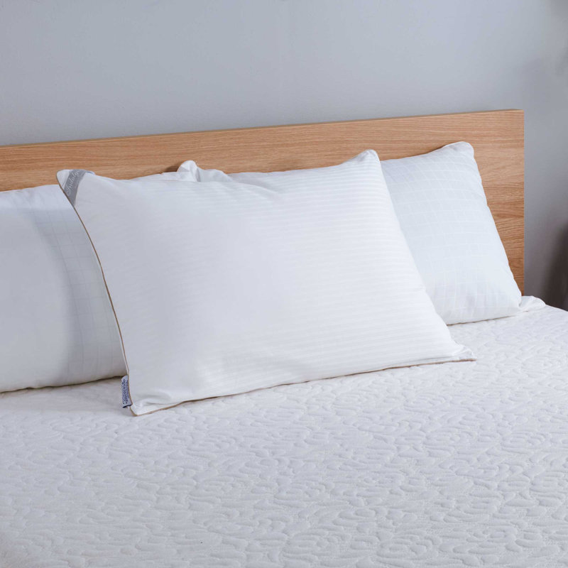 Down Alternative Medium Pillow, King, Traditional