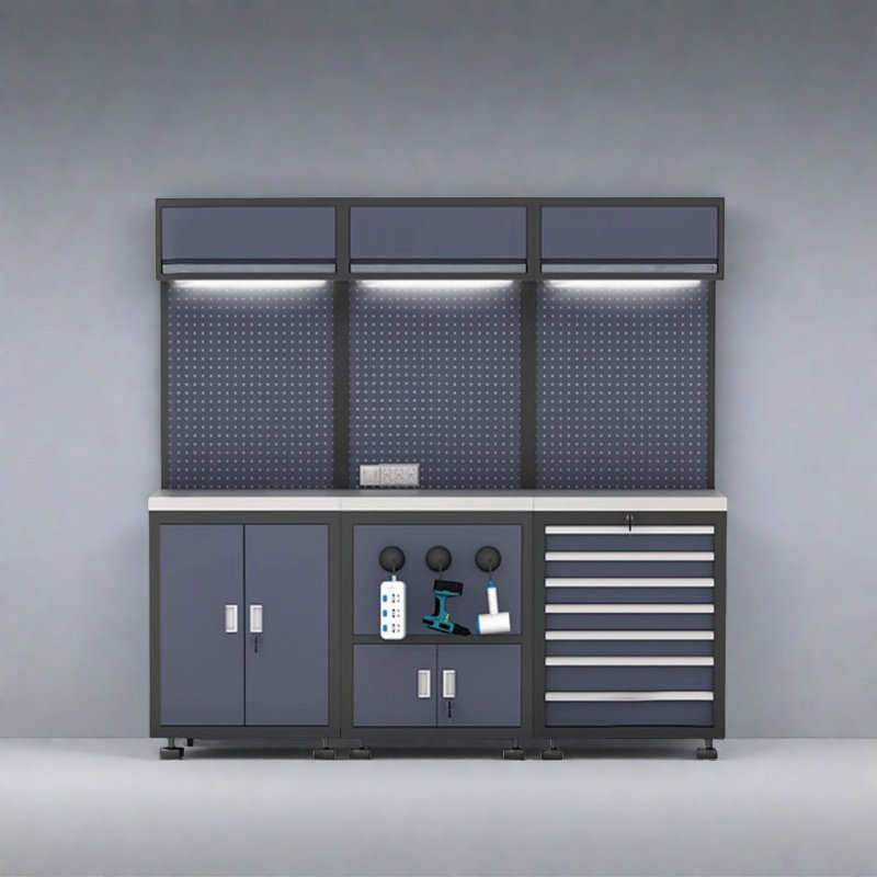 Workshop garage complete storage system set