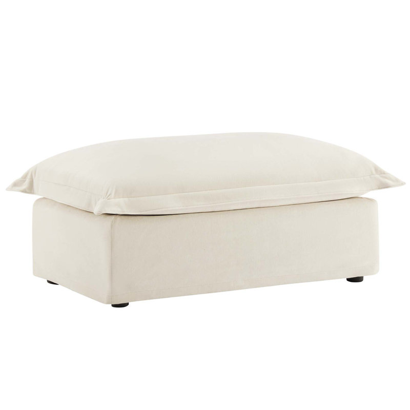 Crème: confort. Élégance moderne. Housses amovibles lavables. Chenille fine. Sièges spacieux. Cadre en bois. Assemblage sans effort. 37,4 po de profondeur x 21,69 po de largeur 17,78 po de hauteur. 26,4 lb en crème: