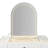 Stage Lite Arch Vanity Mirror with LED Lights, Soft Touch Sensors, 3 Dimmable Light Temperatures-1172325585