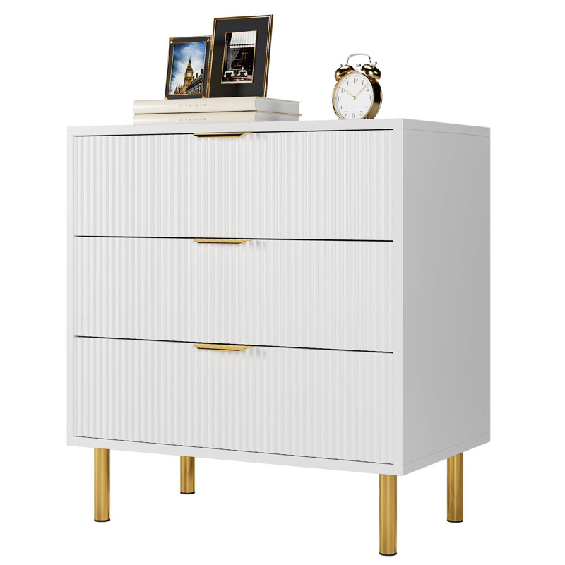 28'' W Nightstand, White