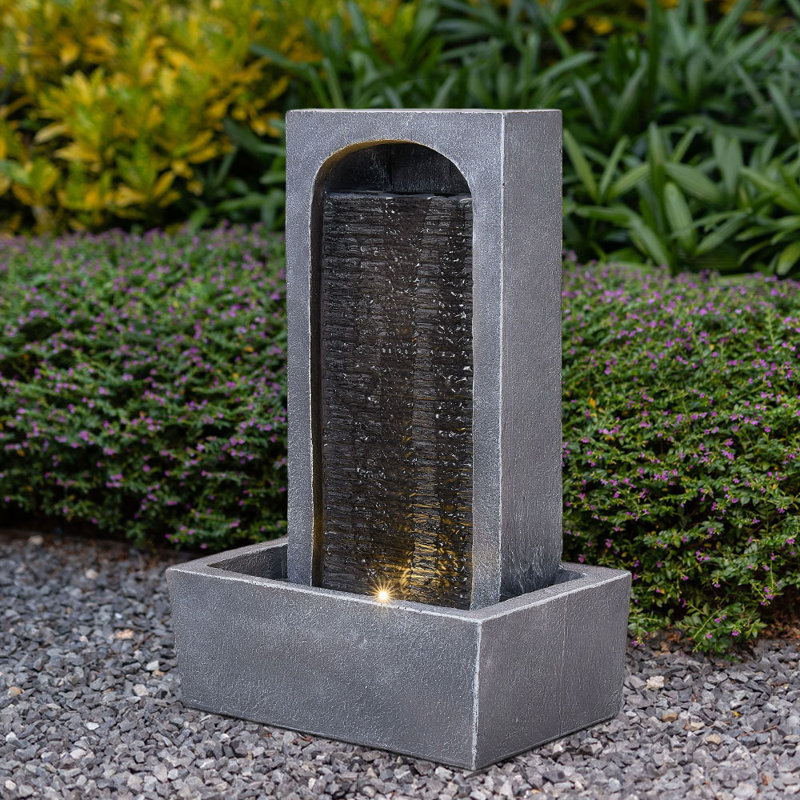Solar-Powered Water Fountain Outdoor Gardening Decor