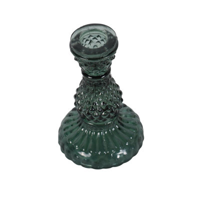 Glass Tabletop Candlestick