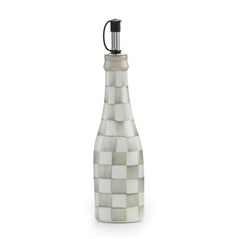 Sterling Check Farmhouse Oil Cruet