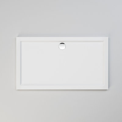 Carnbore Stone Standard Shower Tray - White