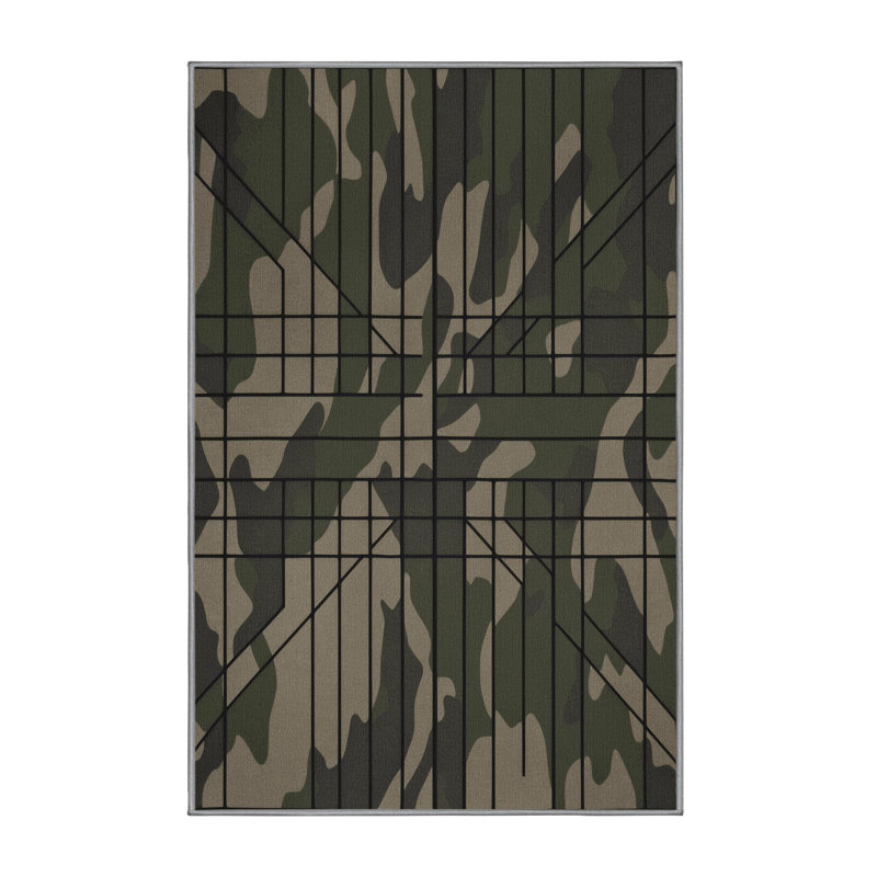 Terrain Mapper Rug, Rectangle 2' x 3'