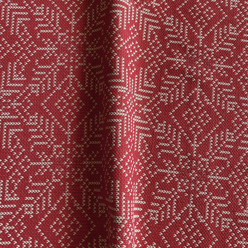 Bishop Cardigan Scarlet Fabric