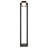 Kichler 12 Volt 2700K LED 25.4" Aimed Bollard  in Textured Architectural Bronze Finish