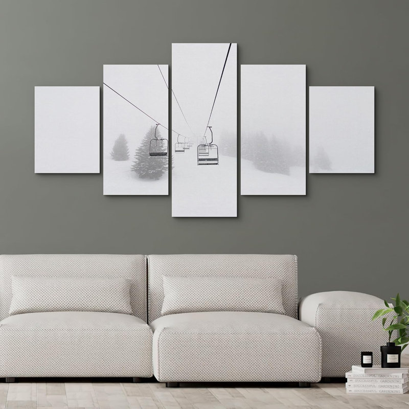 Impression sur toile 5 pièces