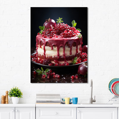 Gâteau à la grenade sauvage Mmmmmmm