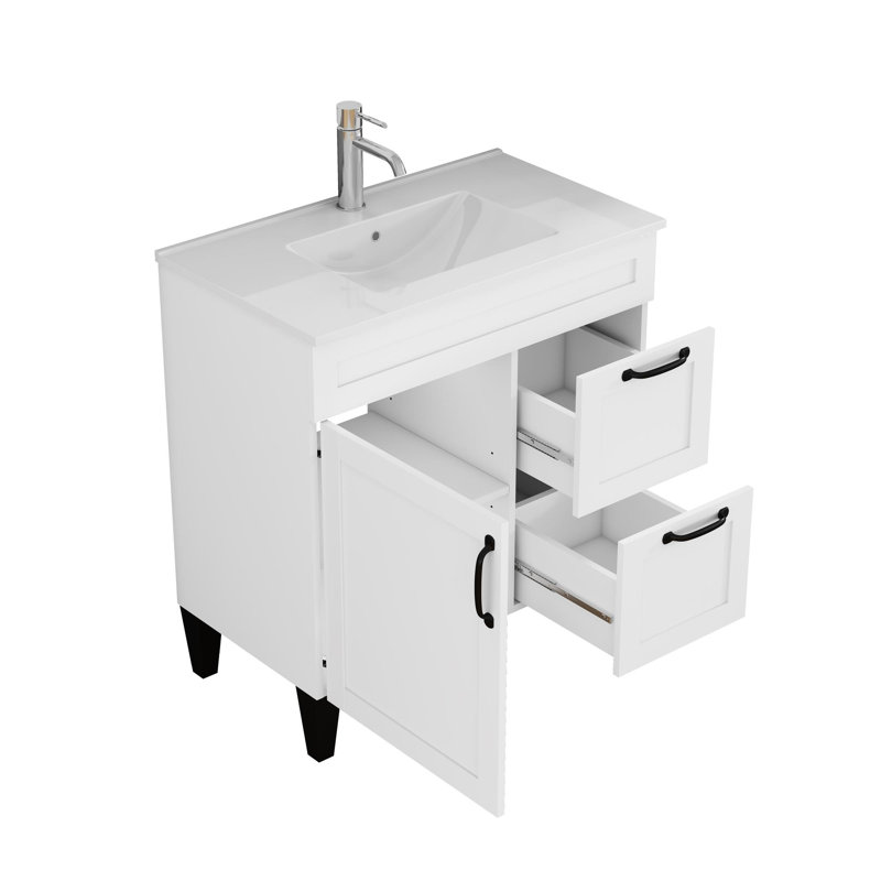Meuble-lavabo sur pied 32 po avec lavabo