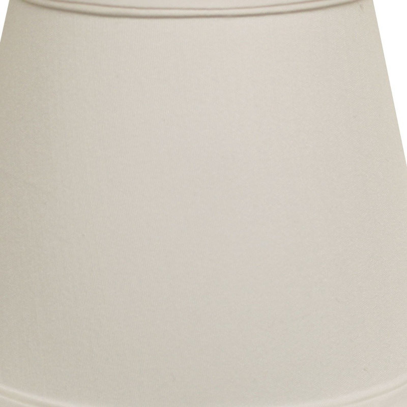 Abat-jour 19 po Empire Slanted, Blanc