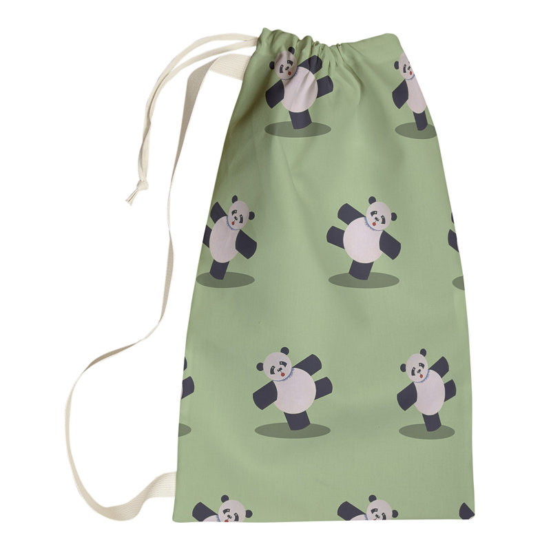 Sac à linge panda, Petit (H 64 po x l 20 po x P 1,5 po)