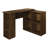 Linden Classic L-Shaped Corner Writing Desk – Brown-380994165