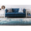 Tapis bleu sarcelle / beige Ratcliff-728228454