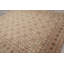 Tapis transitionnel en laine et en soie noué à la main 8 x 10 de couleur brun beige