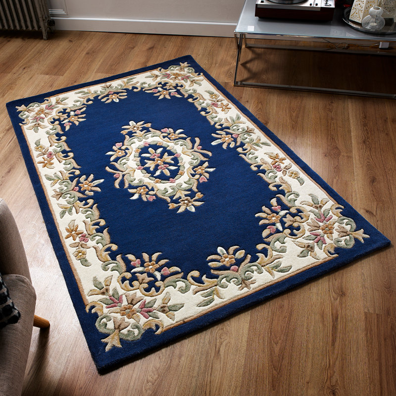 Hounslow Oriental Wool Hand Tufted Area Rug, Rectangle 160 x 235cm