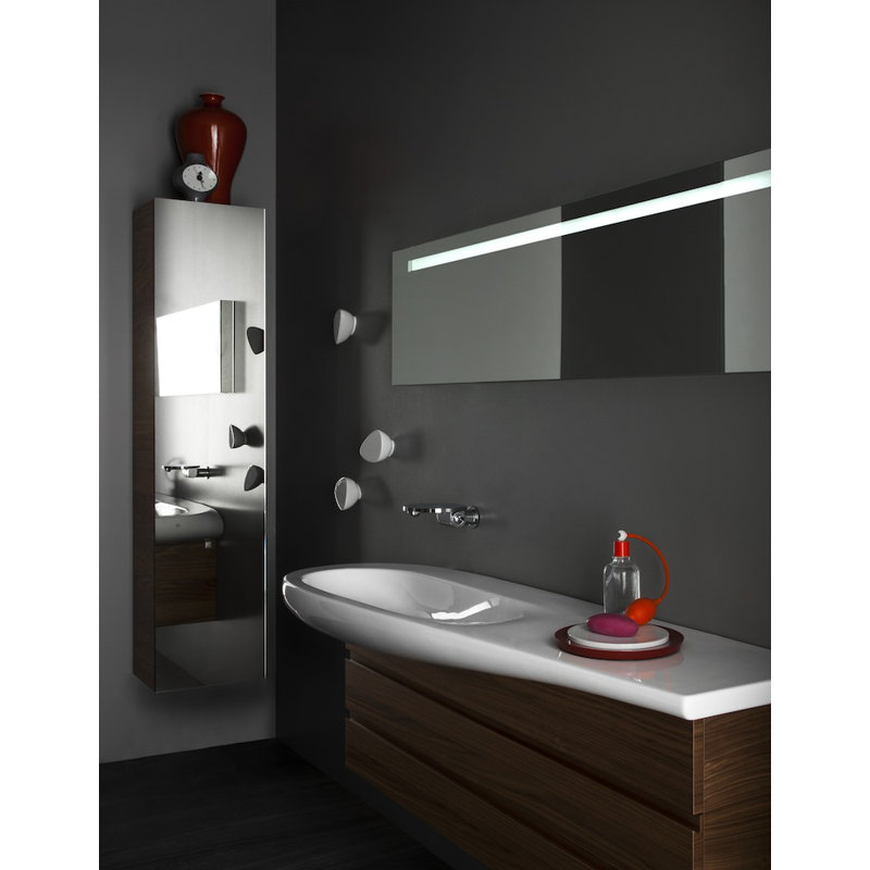 Ilbagnoalessi One 62.99'' L Bathroom Sink, Without Hole