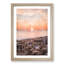 Sunset over Brighton Beach - Framed Print-56920675-56920678