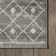 Akimasa Southwestern Gray/Ivory Area Rug