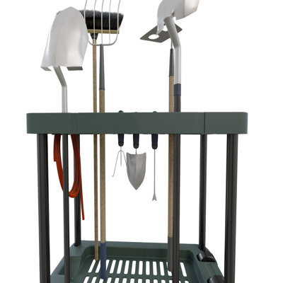 Stalwart Tools Storage Organizer - (L) 29.5” x (W) 13.75” x (H) 33.5”, Holds 40 Tools