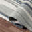 Tahoe Blue/Ivory Contemporary Abstract Hand-Tufted Wool/Cotton Indoor Area Rug-2103169545