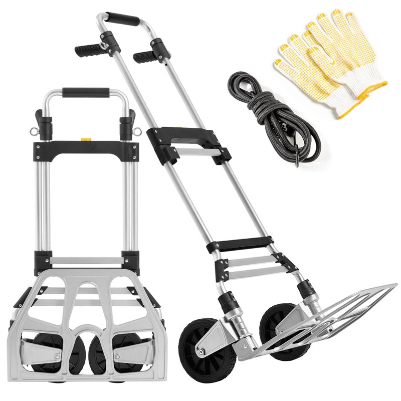 Metal Hand Trolley on Wheels