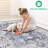 Stain Blue 5x7 Area Rug - Non-shedding, Suits Bedroom, Living Room, Dining Decor Soft And Luxurious, For Room-1816292071