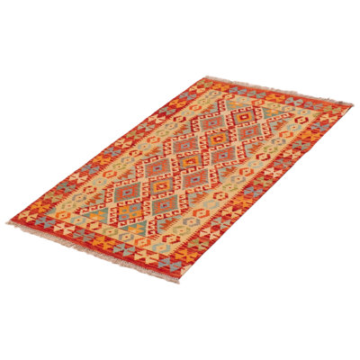 Tapis unique en laine nouvel âge 3 pi 2 po x 4 pi 10 po