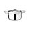 Mepra Casserole 2 H. with Lid Glamour Stone Stainless Steel