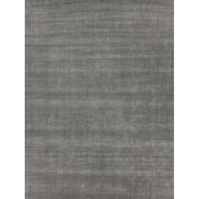 Sanctuary Handmade Synthetic/Wool Gray/Light Brown Area Rug
