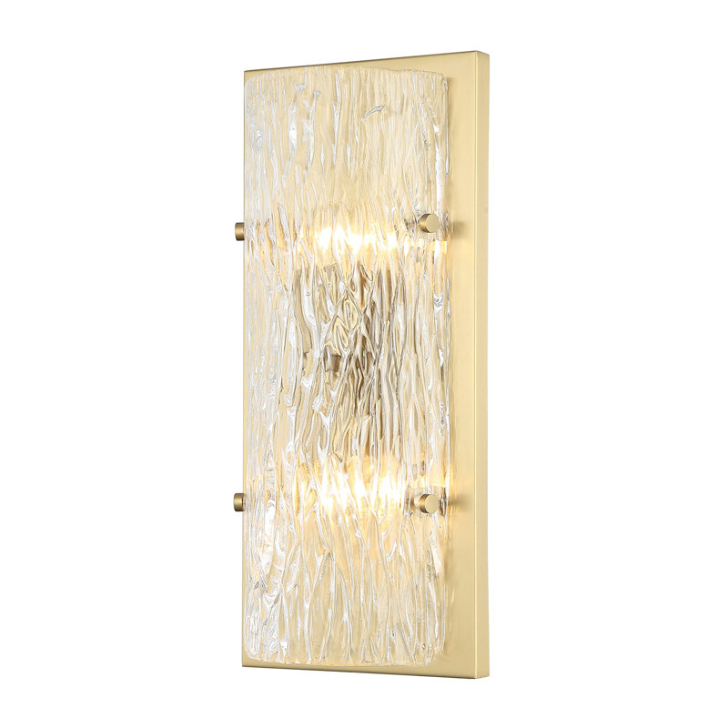 Morgan Wall Sconce - 2-Light - Satin Brass, Satin Brass